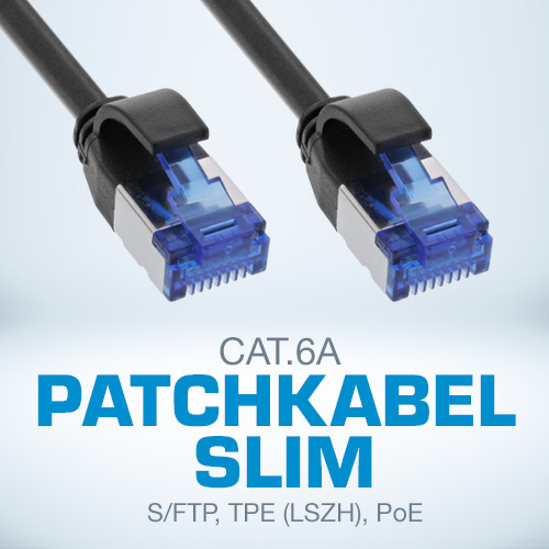 Patchkabel Slim Cat.6A